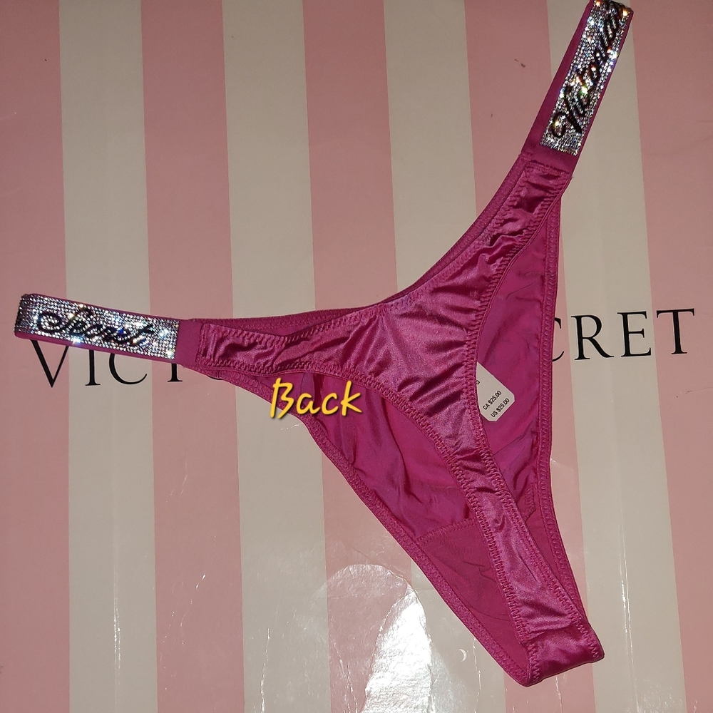 Victoria secret Shine strap Panties set size Large NWT - Picture 13 of 16